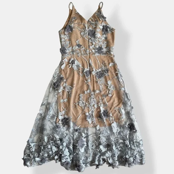 open lace back dress Dress The Population Audrey Dress - Pink main image 1